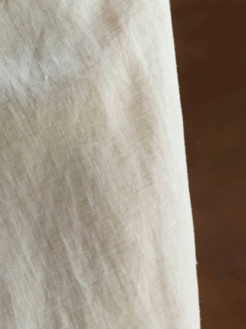 Beige 100% Pure Linen Classic