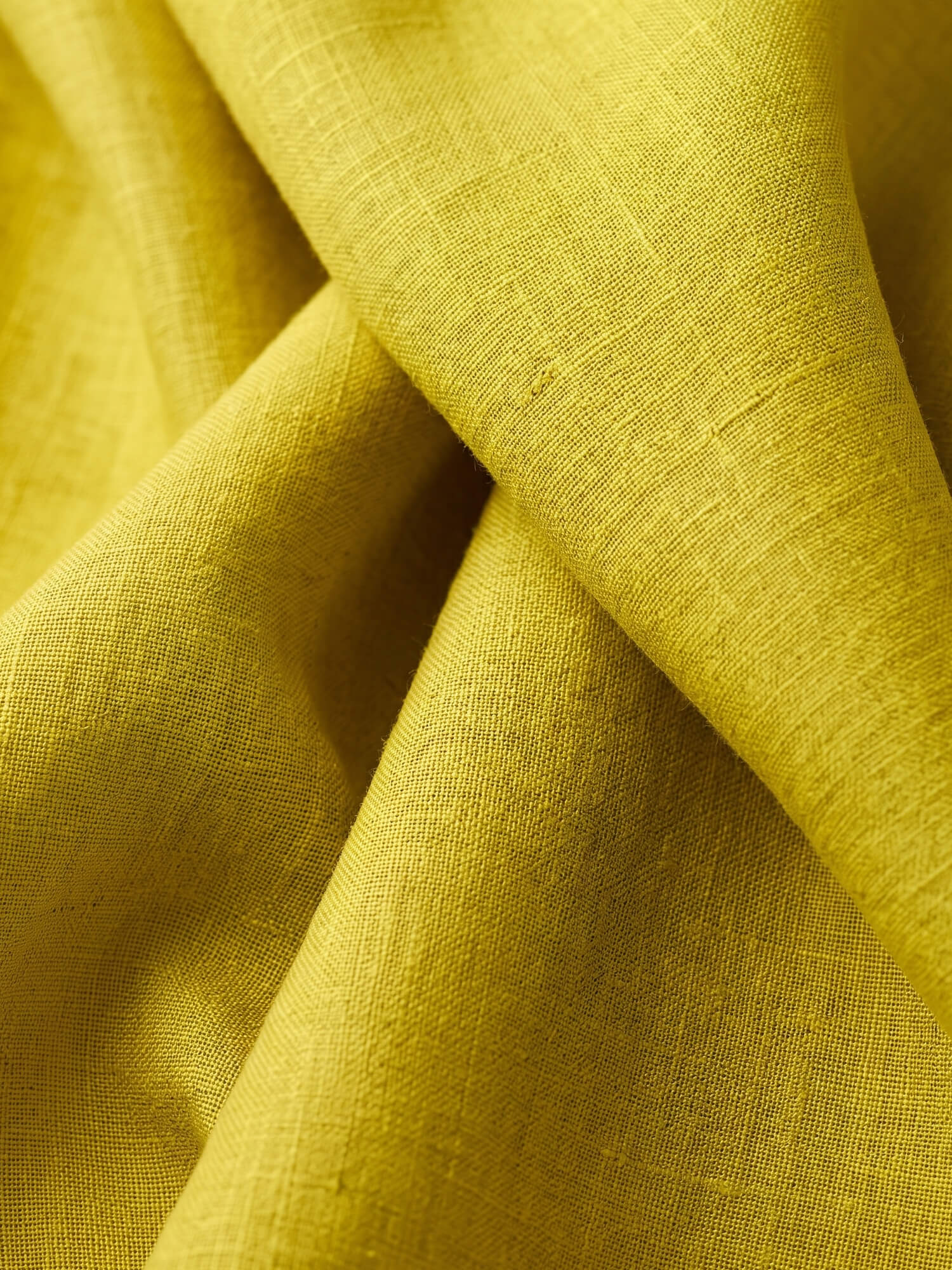 Saffron Yellow 100% Pure Linen Shirt