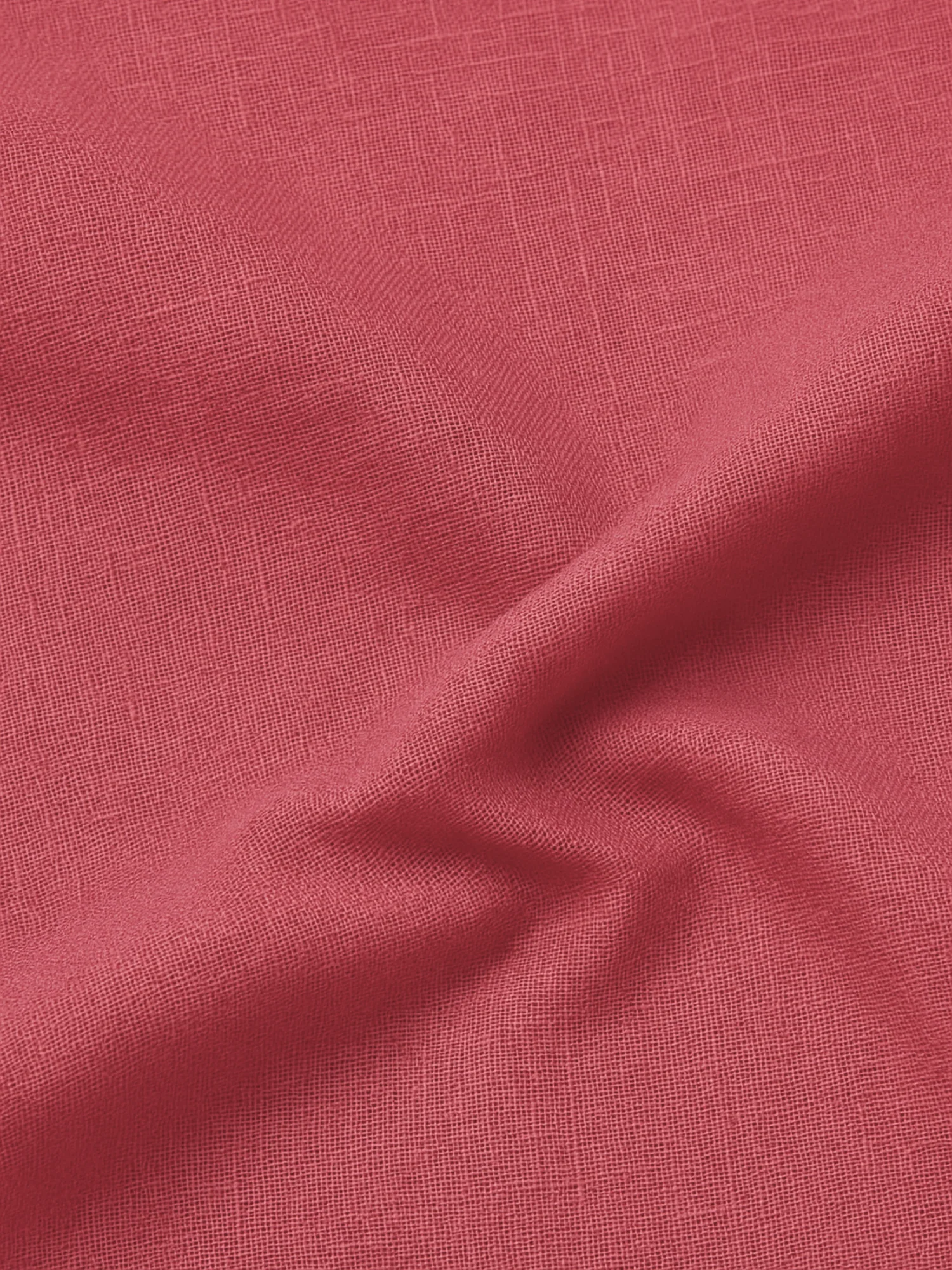 Terracotta Red 100% Pure Linen Fabric